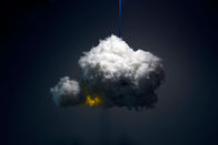 Τέχνης ελαφρύς δροσερός διακοσμητικός αναστολής σύννεφων σύγχρονος για κατοικημένο, 3W - 6W
