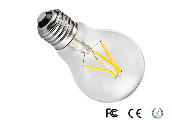E26 4W A60 παλαιές λάμπες φωτός Dimmable 60*108mm ινών ύφους 3000K