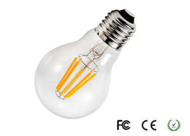 220V λάμπα φωτός 60*110mm σφαιρών των οδηγήσεων Dimmable βολβών ινών των οδηγήσεων RA 85 6W