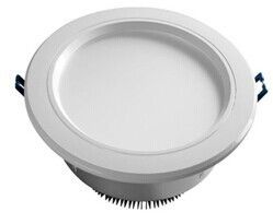 12 τσιπ Watt SMD Samsung γύρω από θερμό λευκό Downlights των οδηγήσεων το τοποθετημένο για τη τραπεζαρία