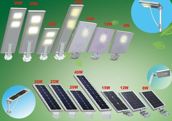 IP65 30W ενσωμάτωσε τους φωτεινούς σηματοδότες των δροσερών άσπρων υπαίθριων οδηγήσεων, φωτεινός σηματοδότης των ηλιακών τροφοδοτημένος οδηγήσεων
