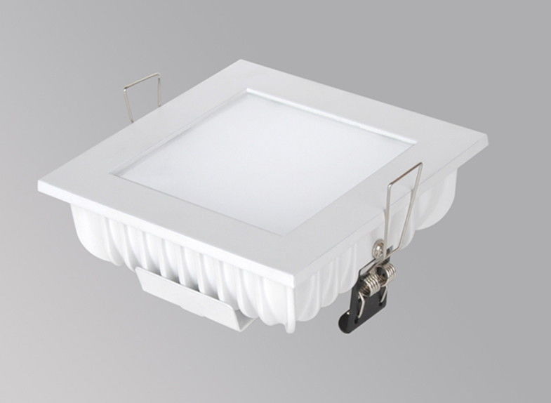 Τοποθετημένο Downlights 125mm των υψηλών οδηγήσεων CRI 10W τετραγωνικών για Superstore, άσπρη κατοικία